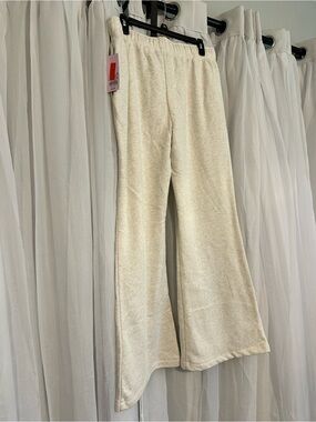 Wild Fable Wide Flare Leg Lightest White/Gray color NWT